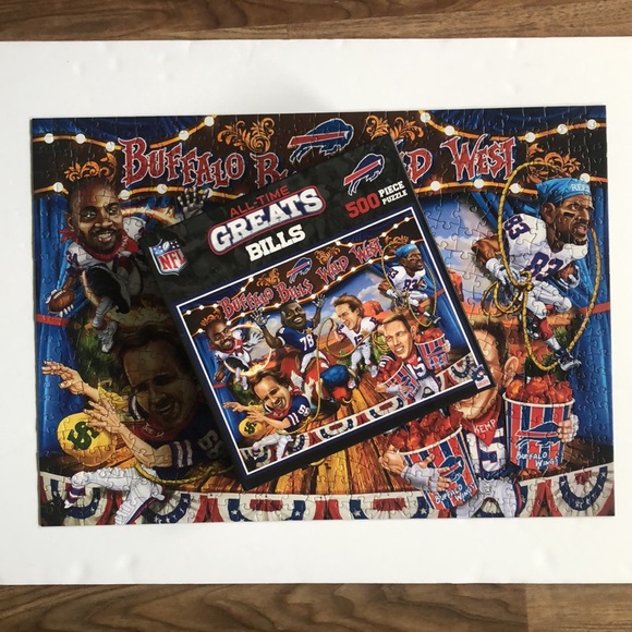 NFL Buffalo Bills All-Time Greats Bills Puzzle - Picture 2 of 15